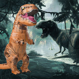 Inflatable Dinosaur Costume Adult Jurassic World Park Trex T-Rex Blow AU STOCK