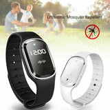 Ultrasonic Anti-Mosquito Repellent Bracelet Bug Insect Pest Repeller Wrist Watch