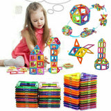 50pcs Magnetic Building Blocks Set 3D Tiles DIY Toys Gift Kids Educational