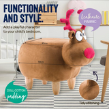 Kids Animal Stool Reindeer Character Premium Quality & Style