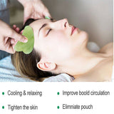 Natural Quartz Stone GuaSha Facial Face Neck Body Care Gua Sha Board Massager