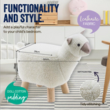 Kids Animal Stool Alpaca Character Premium Quality & Style