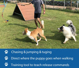 Outdoor Play Fun Interactive Dog Flirt Pole Extendable Teaser Wand Tug Toy Rope