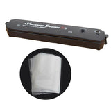 AUTOMATIC VACUUM SEALER MACHINE WITH 10PCS VACCUM BAGS FOOD PACKING KITCHEN TOOL
