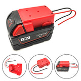 DIY For Milwaukee M18 XC 18V DIY Project Battery Adapter/BASE Power 2 Wirings