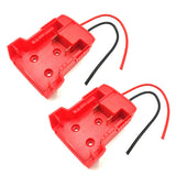DIY For Milwaukee M18 XC 18V DIY Project Battery Adapter/BASE Power 2 Wirings