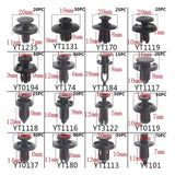 20PCS Car Trim Body Clips Kit Rivet Retainer Door Panel Bumper Plastic Fastener