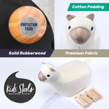 Kids Animal Stool Alpaca Character Premium Quality & Style