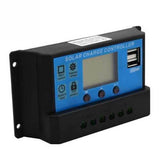 Solar Panel Regulator Charge Controller USB 30A 12V-24V