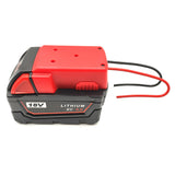 DIY For Milwaukee M18 XC 18V DIY Project Battery Adapter/BASE Power 2 Wirings