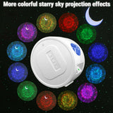 LED Star Night Light Projector Galaxy Starry Ocean Star Sky Party Lamp Kids Gift