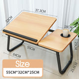 Foldable Laptop Stand Desk Table Tray Bed Study Portable Adjustable NEW