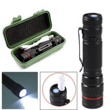 Super Bright Zoomable Torch Led Flashlight USB Rechargeable Tactical light AU
