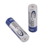 4x Rechargeable Battery NI-MH 1.2V 3000mAh AA Recharge Batteries