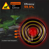 Au 50W Ceramic Infrared Light Heat Emitter Lamp Reptile Brooder Incubator Bulb