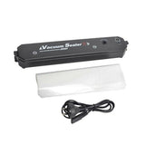 AUTOMATIC VACUUM SEALER MACHINE WITH 10PCS VACCUM BAGS FOOD PACKING KITCHEN TOOL
