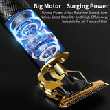 Men's Styling Electric Hair Trimmer Clippers Beard Shaver Cutting Cordless