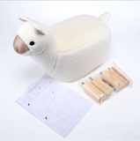Kids Animal Stool Alpaca Character Premium Quality & Style