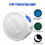 LED Star Night Light Projector Galaxy Starry Ocean Star Sky Party Lamp Kids Gift