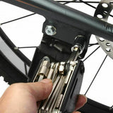 16PCS Bike Repair Multi Tool Mountain Bicycle Puncture Saddle Bag Tyre Patches