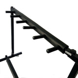 Stylish Guitar Stand Tidy Storage Rack Fits 5 Guitars Metal Padded Foam