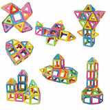 50pcs Magnetic Building Blocks Set 3D Tiles DIY Toys Gift Kids Educational