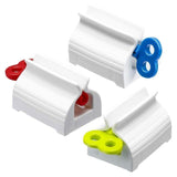 3PCS Toothpaste Squeezer Bathroom Tube Dispenser Rolling Holder Easy Stand Seat