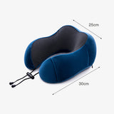 Memory Foam U-shaped Travel Pillow Neck Support Rebound Pad Sleeping Headrest AU