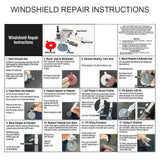 Windows Tool Chip Resin Crack Remove Glass Recovery Car Windscreen Repair Kit AU