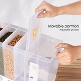 10Kg Kitchen Wall Rice Container Food Storage Case Bean Grain Cereal Dispenser