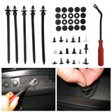 640PCS Car Body Trim Clips Retainer Bumper Rivets Screw Panel Push Fastener Kit