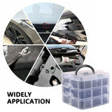 20PCS Car Trim Body Clips Kit Rivet Retainer Door Panel Bumper Plastic Fastener