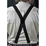 35/50mm Extra Wide Men's Adjustable Elastic Suspenders Clip On Braces Trouser AU