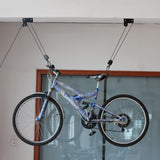 Kayak Hoist Pulley System Bike Lift Garage Ceiling Rack Storage 125LBS Capacity