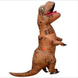 Inflatable Dinosaur Costume Adult Jurassic World Park Trex T-Rex Blow AU STOCK
