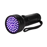 51 LED 395 nM UV Flashlight Ultraviolet Blacklight Aluminum Torch Light Lamp