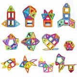 50pcs Magnetic Building Blocks Set 3D Tiles DIY Toys Gift Kids Educational