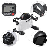 New Mini Pedal Exerciser Gym Bike Fitness Exercise Cycle Leg/Arm w/ LCD Display