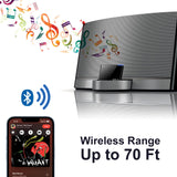 Bluetooth 5.1 Music Audio Adapter Receiver 30 Pin Dock Speaker for iPhone iPod