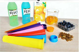 8pcs Popsicle Maker Silicone Ice Block Moulds/Ice Cream Molds/Icy Pole Jelly Pop