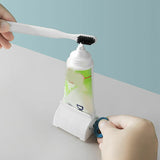 3PCS Toothpaste Squeezer Bathroom Tube Dispenser Rolling Holder Easy Stand Seat