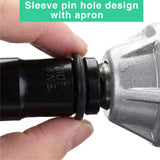 20PCS 8-32MM 1/2" Drive Deep Impact Socket Set CR-V Steel Metric Sockets Long AU