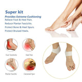 Silicone Gel Heel Socks Cracked Foot Skin Care Protector Sleeve Pain Relief