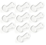 10x Gold Removable Shopping Trolley Coin Token Key Unlocker Woolworths Coles