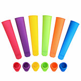 8pcs Popsicle Maker Silicone Ice Block Moulds/Ice Cream Molds/Icy Pole Jelly Pop