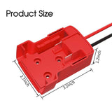 DIY For Milwaukee M18 XC 18V DIY Project Battery Adapter/BASE Power 2 Wirings