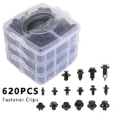 20PCS Car Trim Body Clips Kit Rivet Retainer Door Panel Bumper Plastic Fastener