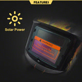 Pro Solar Auto Darkening Welding Helmet Arc Tig Skull Mask