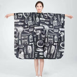 Large Salon Hair Cutting Cape Barber Hairdressing Haircut Apron Cloth For Unisex