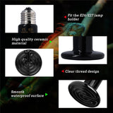Au 50W Ceramic Infrared Light Heat Emitter Lamp Reptile Brooder Incubator Bulb